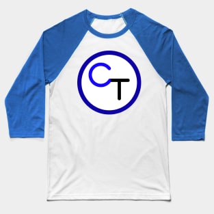 CT symbol circle logo Baseball T-Shirt